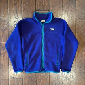 Vintage 90s L.L. Bean Zip-Up Fleece